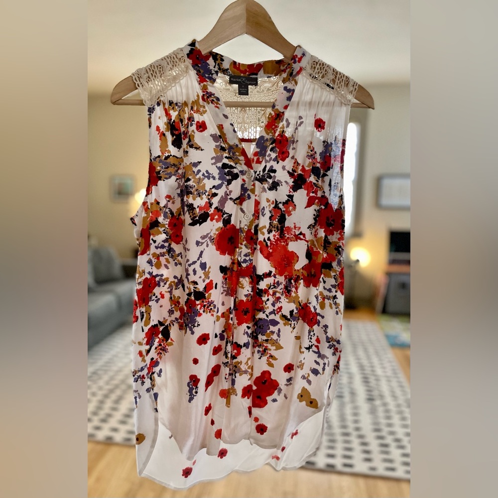 Pixley Crochet Tunic Tank